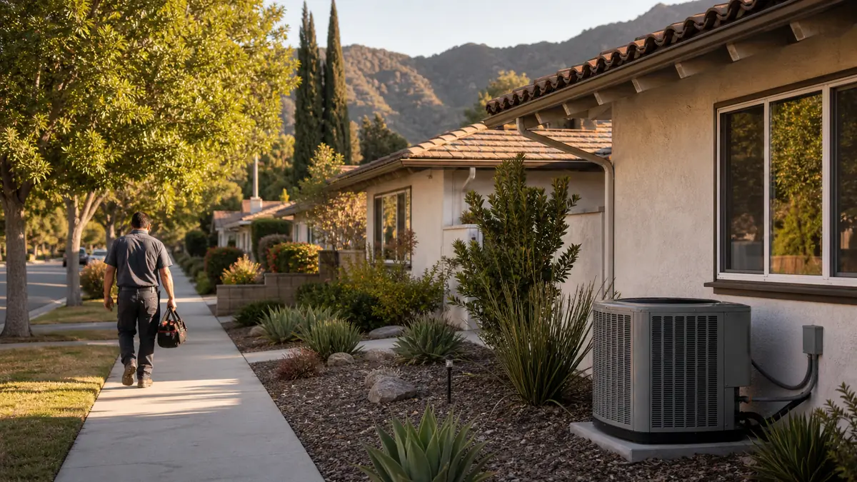 Trane HVAC service in the Chandler Park area of Burbank, CA