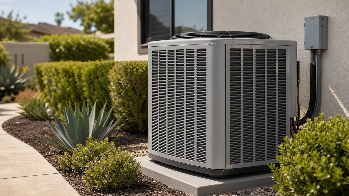 Trane XL18i two-stage condenser service in Burbank, CA